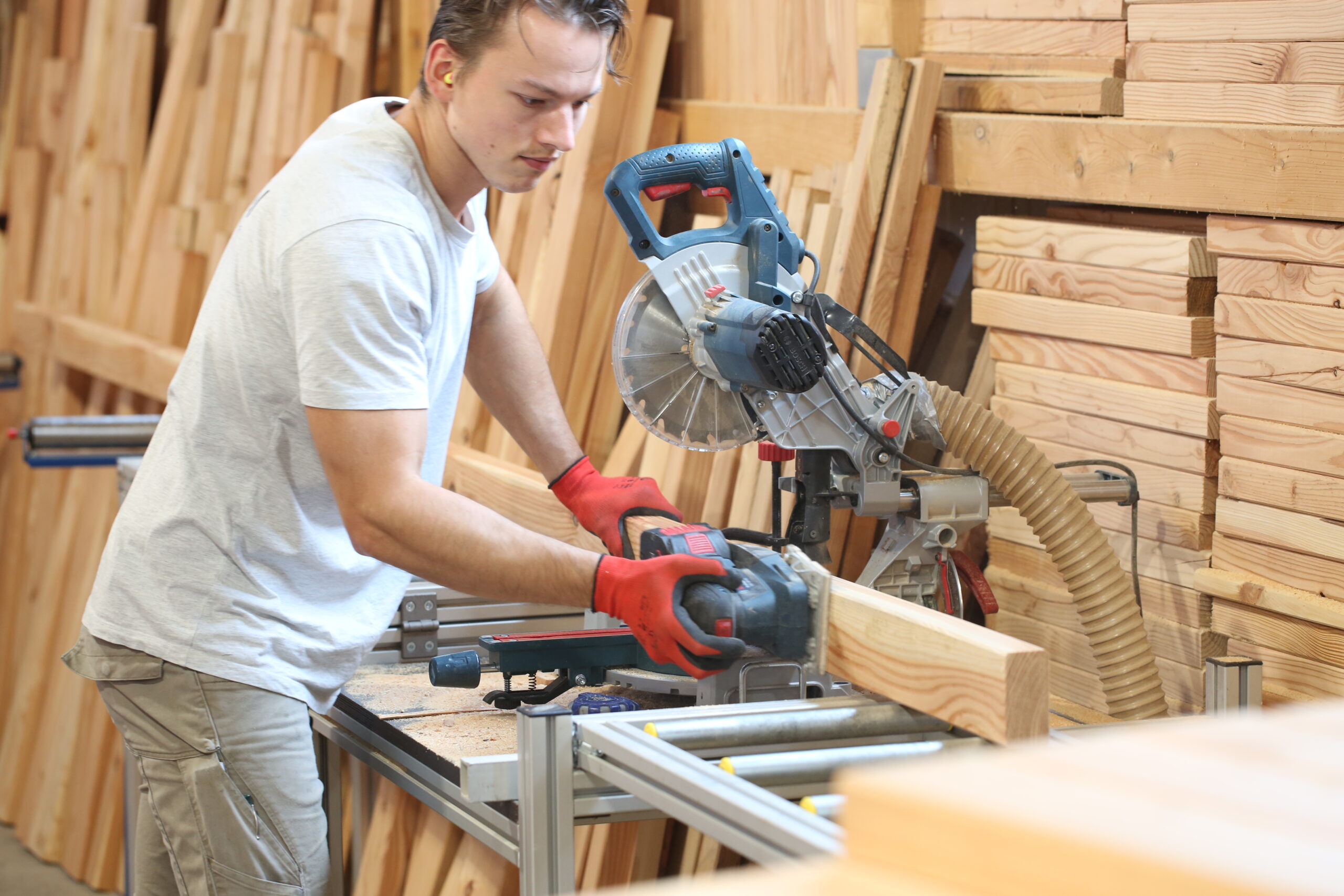 Arbeitsalltag bei Wandel 4